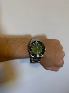 Imagen de Pagani Design Pd-1617 (Plateado con Verde) Automatico