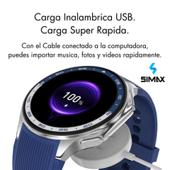 Imagen de SMARTWATCH DT WATCH X PLATEADO