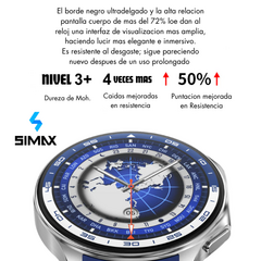 SMARTWATCH DT WATCH X PLATEADO