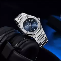 Pagani Design Pd-1673 Royal Oak (Plateado con Azul) Automatico - comprar online