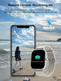 SmartWatch DT99 Plateado - Simax Shop SAS