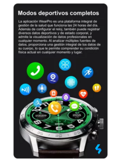 Smartwatch Dt70 + (Triple Malla) Negro en internet