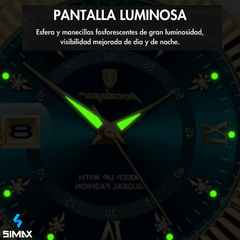 Reloj Poedagar 910 (Dorado con Celeste) en internet