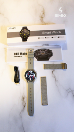 SmartWatch DT5 Mate Plateado - Simax Shop SAS