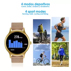 SmartWatch DT66 Plateado