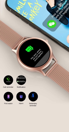 SmartWatch DT66 Rosa - comprar online