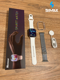 SMARTWATCH W29s Plateado - Simax Shop SAS