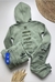 Conjunto moletom Adidas escrita verde - comprar online