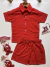 Conjunto mauricinho CK (vermelho) na internet