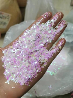 Imagem do Glitter Quadrado holográfico