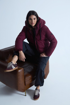 CAMPERA BLOSSOM OJOROJO BORDO - diamondblue