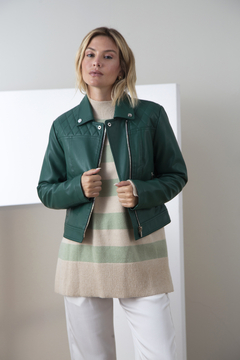 CAMPERA ECOCUERO OJOROJO SASHA