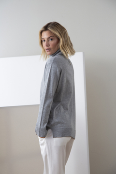 SWEATER POLERA OJOROJO GIOVANNA ART 751 GREY - comprar online
