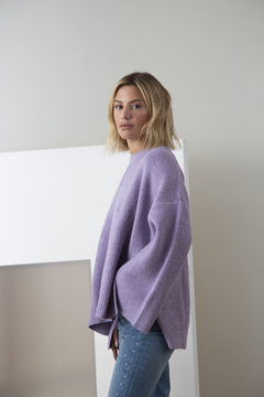 SWEATER OJOROJO YAMILA ART 758 LILA en internet