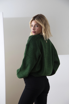 SWEATER OJOROJO ALMA ART 759 GREEN - comprar online