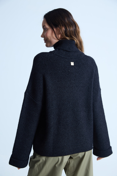 SWEATER POLERA OJOROJO VANINA NEGRA - diamondblue