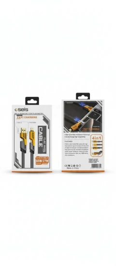 Cable Usb C Trenzado Carga Rapida 3a