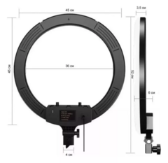 Aro Led 26cm Rgb Y Blanco Para Celular Profesional + Tripode en internet