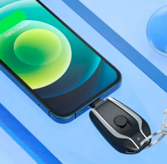 caragador de celular inhalambrico con carga tipo C y llavero - comprar online