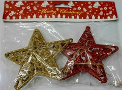 Estrella colgante x2