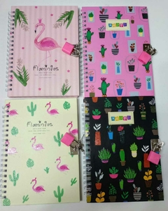 agenda con candado