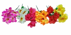 ramos de flores artificiales grandes de 7 flores