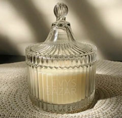 Caramelera chica con tapa 9x6.5 tipo carrusel