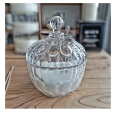 Caramelera grande de vidrio de 15*10 cm