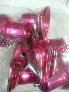 Campanas decoradas x6 colgante