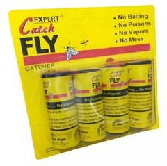 Mata mosquito pegajosos x4