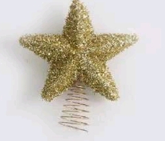 puntal estrella resorte brillante 15cm