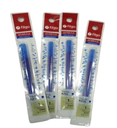 Cartucho de tinta de repuesto para birome borrable filgo - comprar online