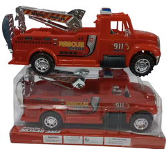 Camión bombero en box grande de 25cm de largo - comprar online