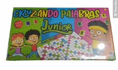 Juego cruzando palabras infantil