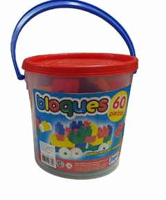Pote de bloques para encastrar x60