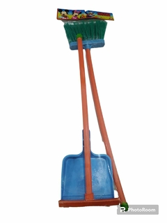 Set de juguete de escoba, pala y trapeador
