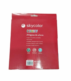 caja de lápices de colores sky color x24 - comprar online