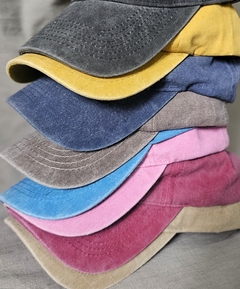 GORRA DENIM GASTADA ESCUDO NACIONAL (elegir color) - Pitrelli