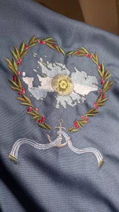 PONCHO LIVIANO CELESTE MALVINAS - comprar online