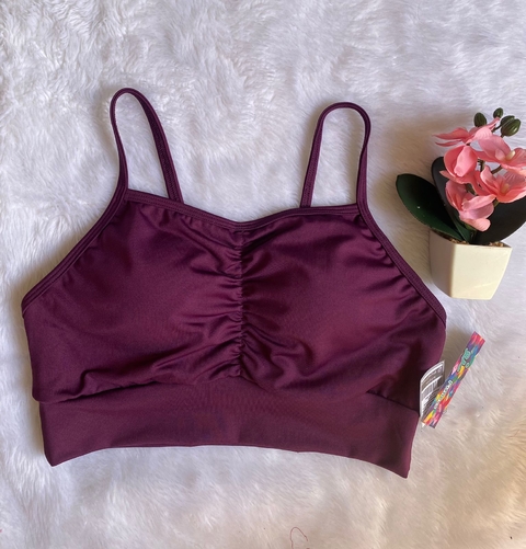 Top c/Bojo Franzido ( Roxo )