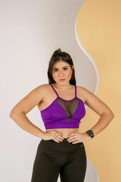 Top c/Bojo Telinha ( Azul Marinho ) - comprar online