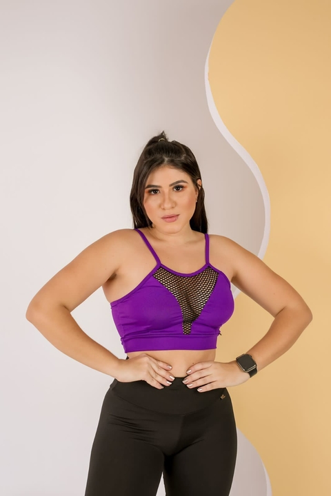 Top c/Bojo Telinha ( Violeta )