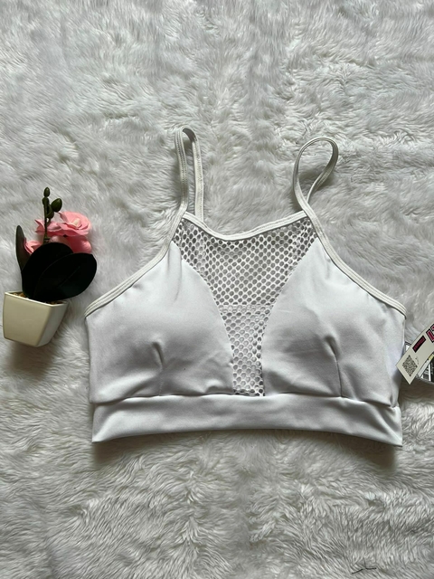 Top c/Bojo Telinha ( Branco )