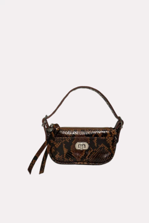 Bag Charm - Cobra Caramelo - comprar online