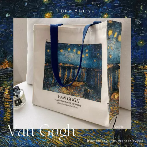 Nuevo Painting Tote bag Van Gogh