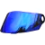 Viseira revo azul para capacete modelo GT GTX GTX - comprar online