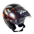 Capacete FW3 X Open UP Rapid com óculos interno na internet