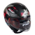 Capacete FW3 X Open UP Rapid com óculos interno - loja online