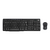 KIT TECLADO E MOUSE LOGITECH MK270 SEM FIO - PRETO
