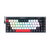 TECLADO MECÂNICO GAMER REDRAGON MAGIC-WAND RGB SWITCH BROWN - BRANCO/ VERMELHO - K635BWR-RGB